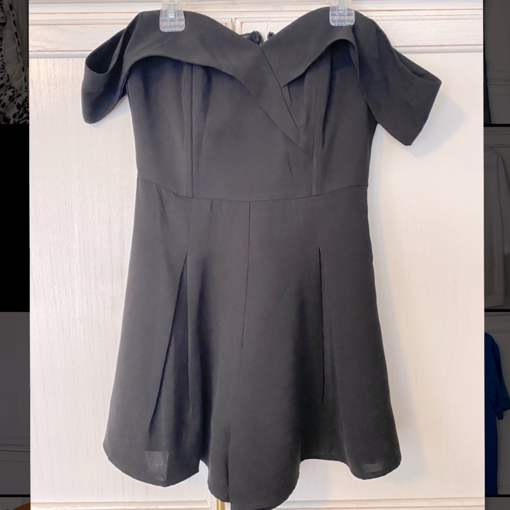 Lulu’s off the shoulder romper
